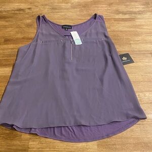 X-LARGE purple tank top NWT